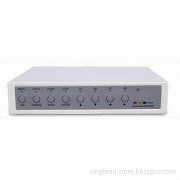 4CH Real-time Quad Splitter with IR Remote Control